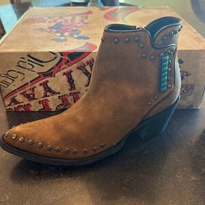 Old Gringo Lavar Brown Boots 8